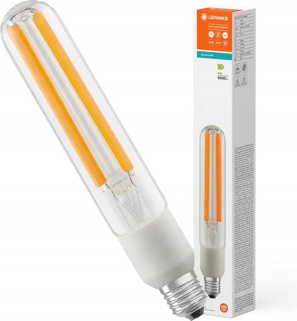 Led izzó E27 35W 70W 6000lm 4000K Semleges 360° Filament