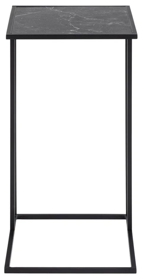 Tárolóasztal márvány dekoros asztallappal 43x35 cm Infinity – Actona