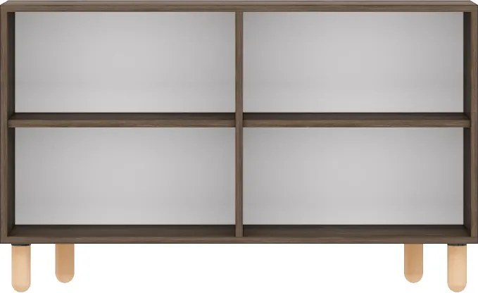Rodney komód, dió, 120 cm