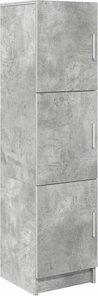 vidaXL Magasfiú Beton Szürke 31.5 x 32 x 122.5 cm