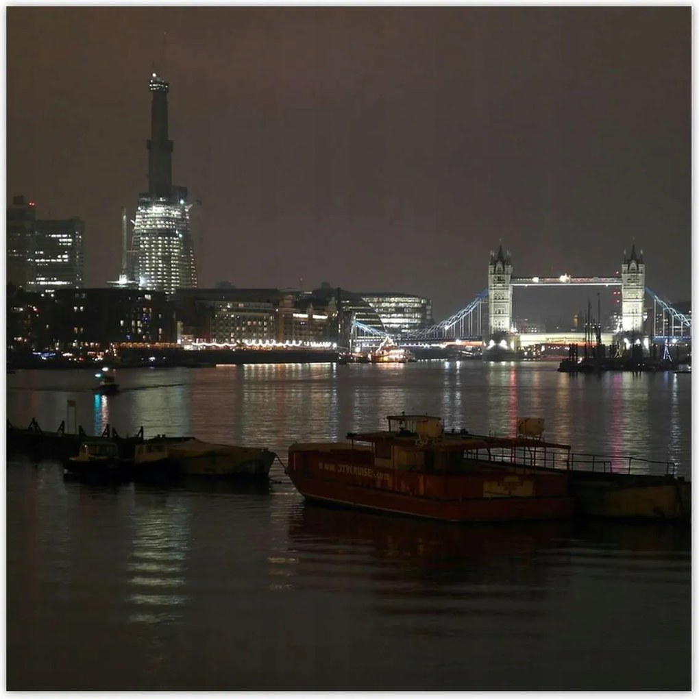Poszterek 30x30 London éjszaka