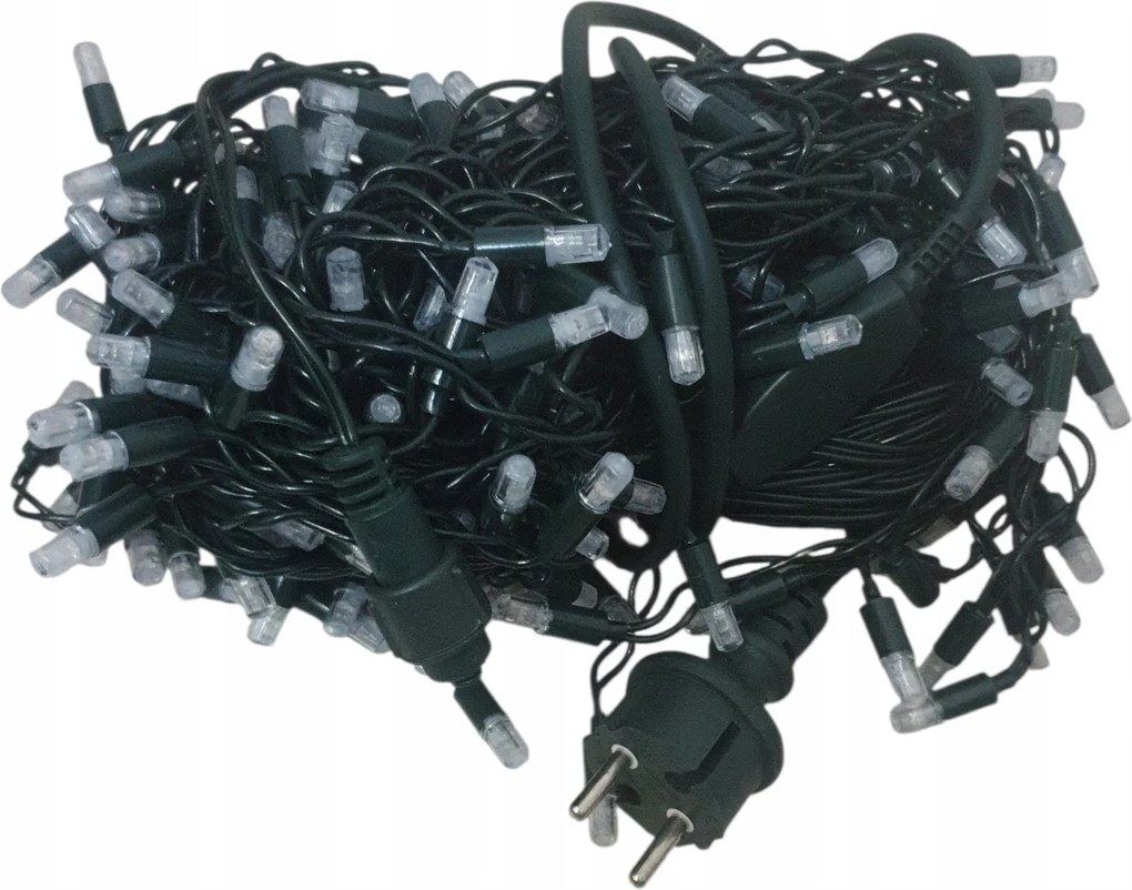 Jégcsap Kültéri Lámpa 300 Led Flash Fehér Meleg Karácsonyi Függöny 20m