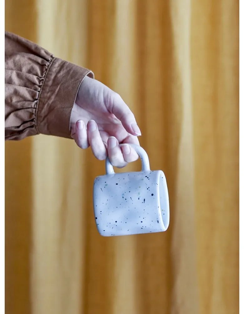 Világoskék agyagkerámia bögre 210 ml Sprinkle – Bloomingville