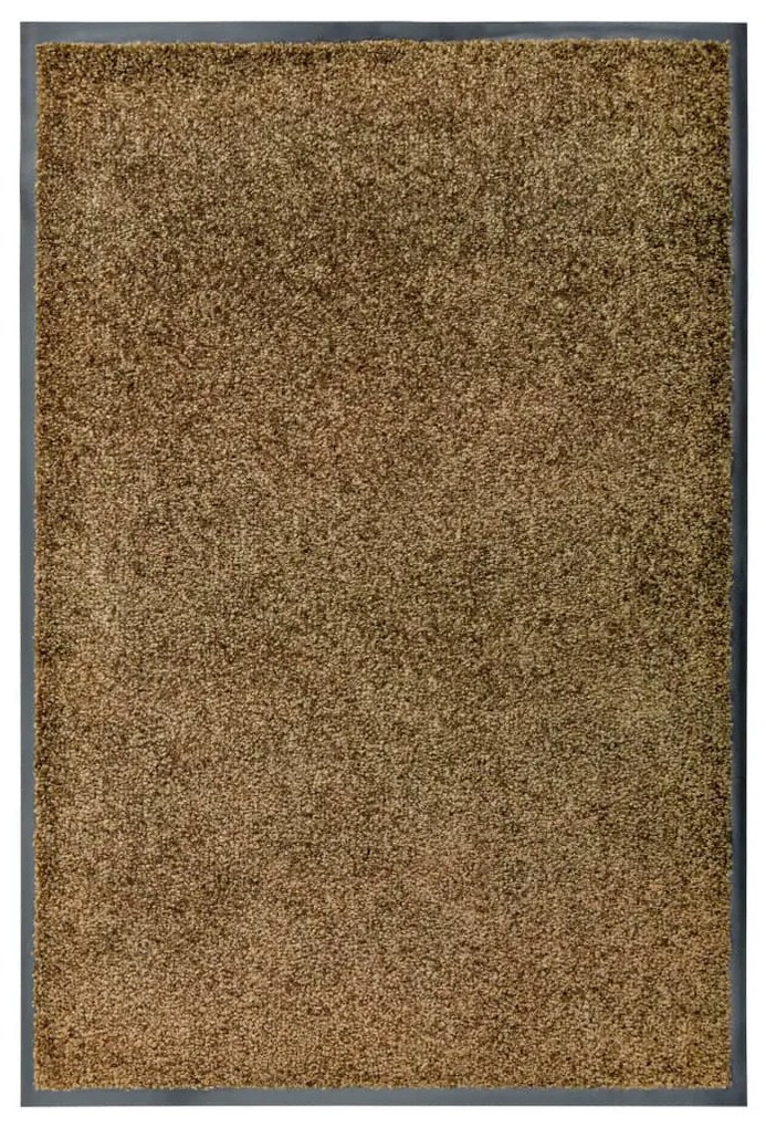 barna kimosható lábtörlő 60 x 90 cm