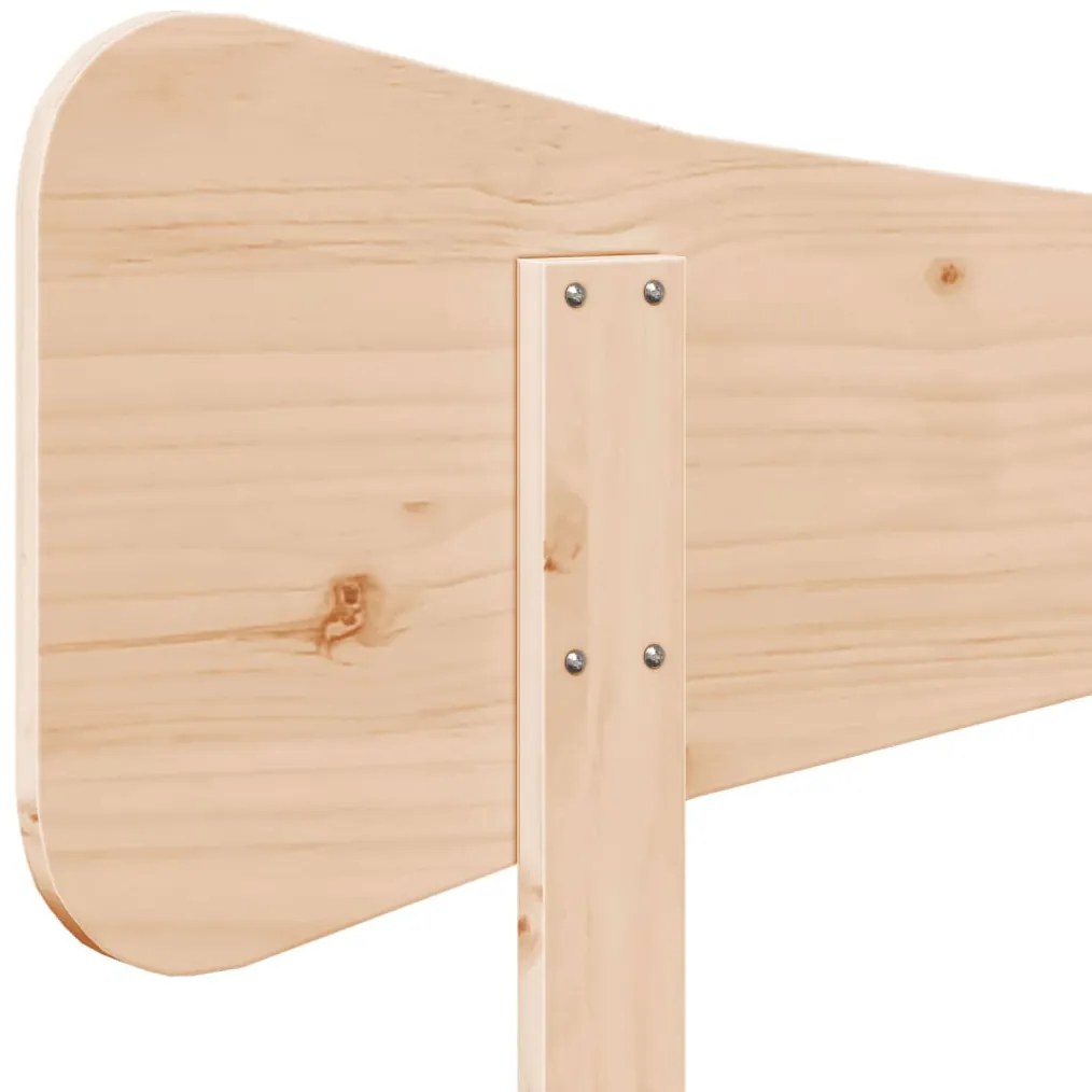 tömör fenyőfa fejtámla 100 cm