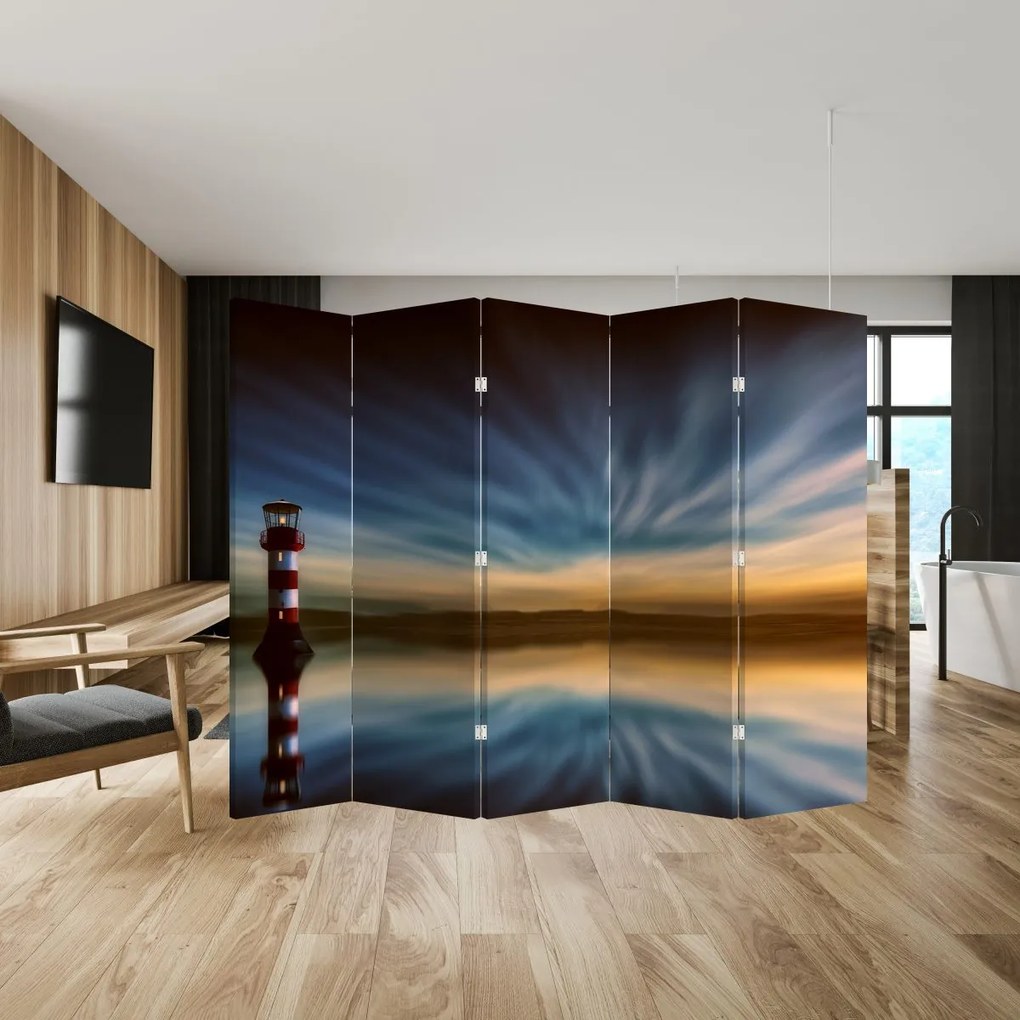 Paraván - Világítótorony (210x170 cm)