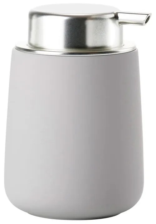 Világosszürke porcelán szappanadagoló 250 ml Nova – Zone