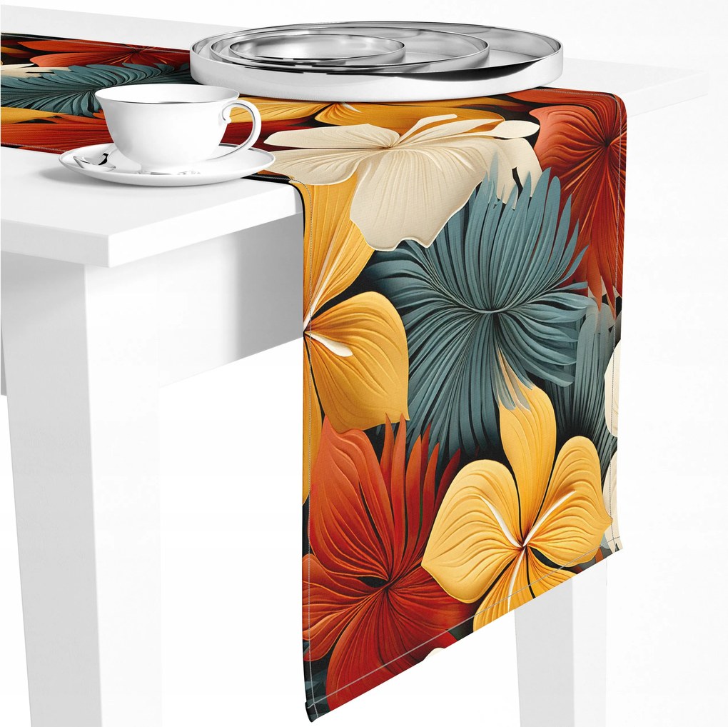 Dekoratív Asztali Futófelület 40x220 220m Sima matt Lengyel termék