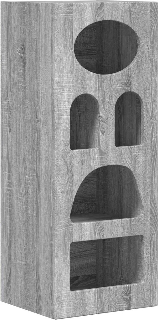 vidaXL Széf Szürke Sonoma 40 x 35 x 100,5 cm Faanyag