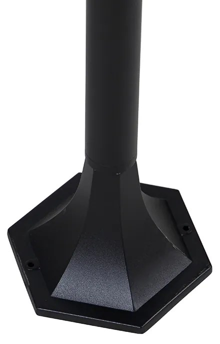 Kültéri állólámpa fekete 120 cm IP44 - Havana