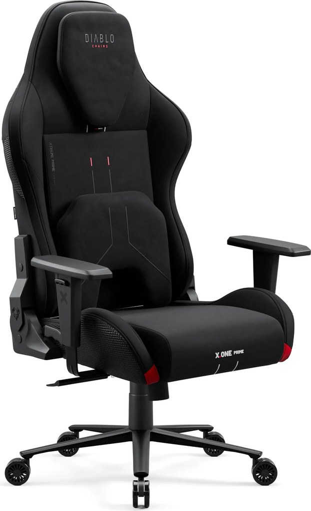 Gamer szék fekete Normal Size: Diablo X-One Prime Burned Black