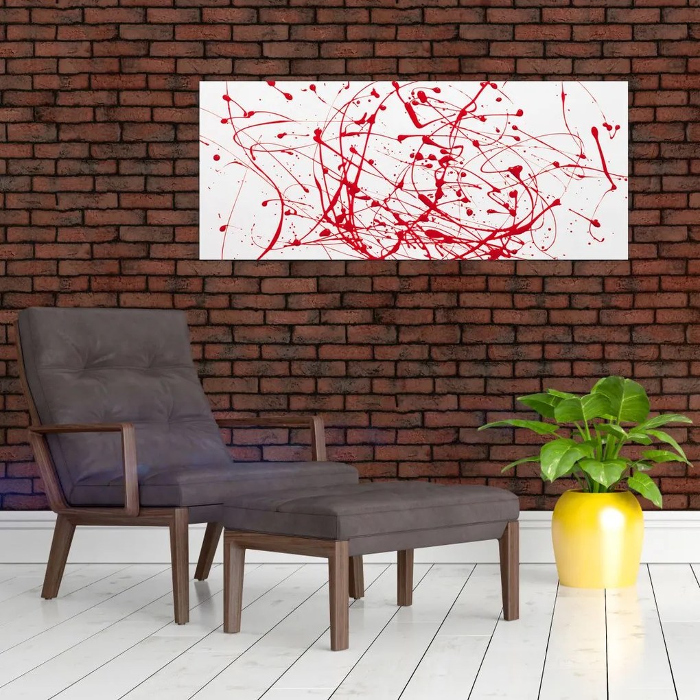 Csöpögő kép (120x50 cm)