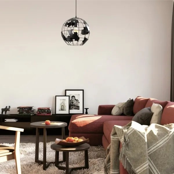 Csillár zsinóron FELLINI 1xE27/40W/230V