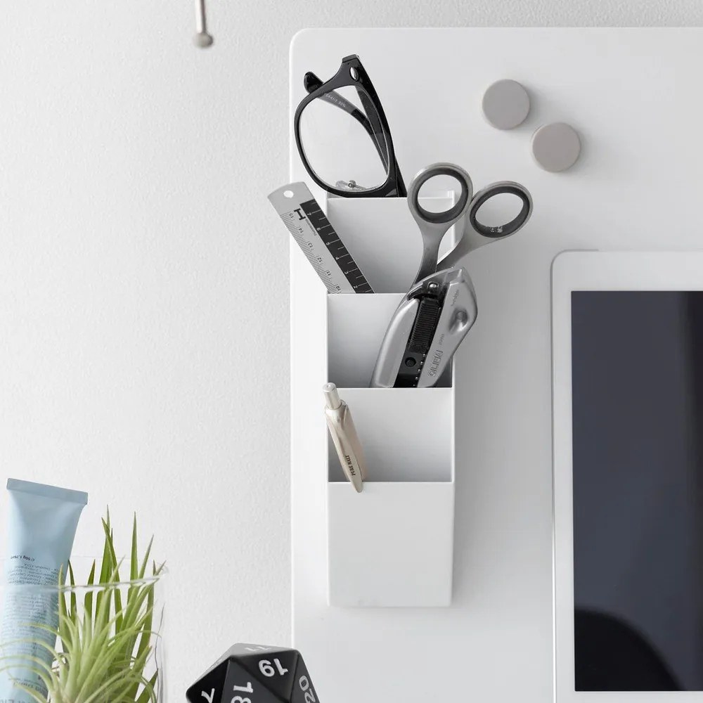 Fehér fém rendszerező írószerekhez Tower – YAMAZAKI