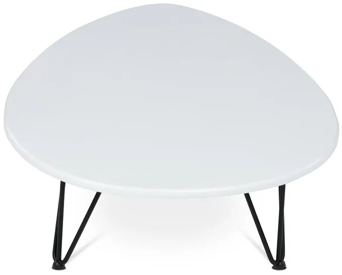 Fehér MDF Dohányzóasztal 94×69 cm. AF-3013 WT