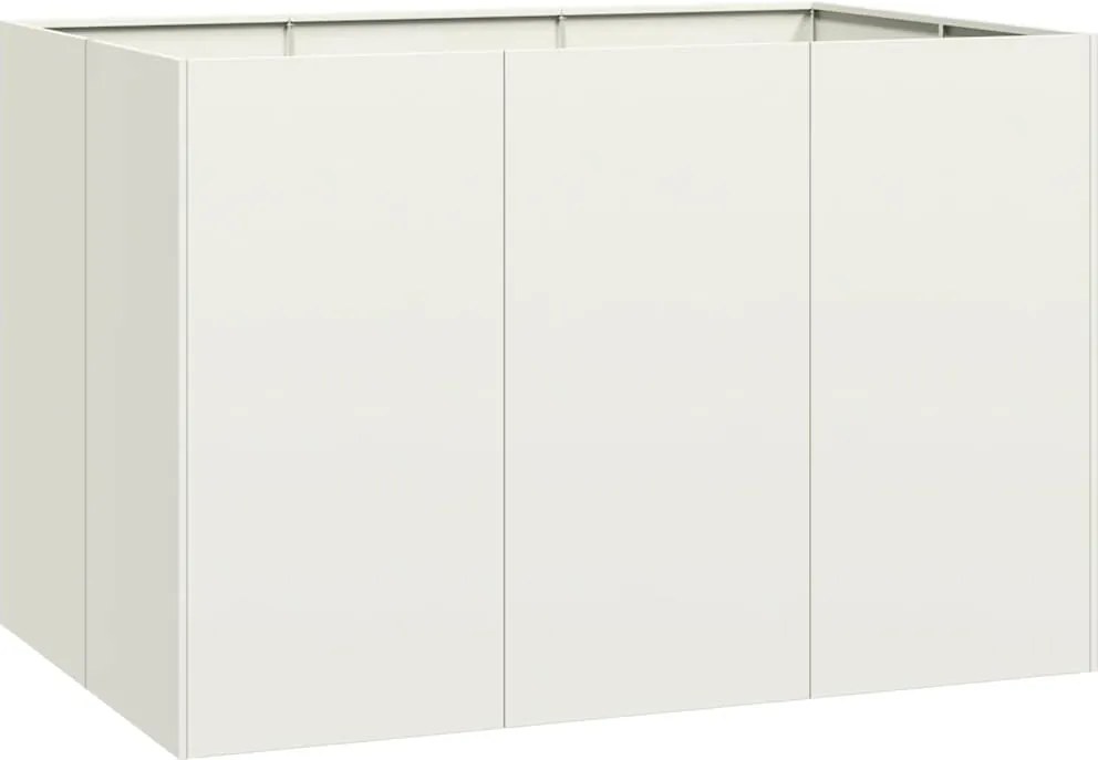 vidaXL növénytartó fehér 120x80x80 cm Acél
