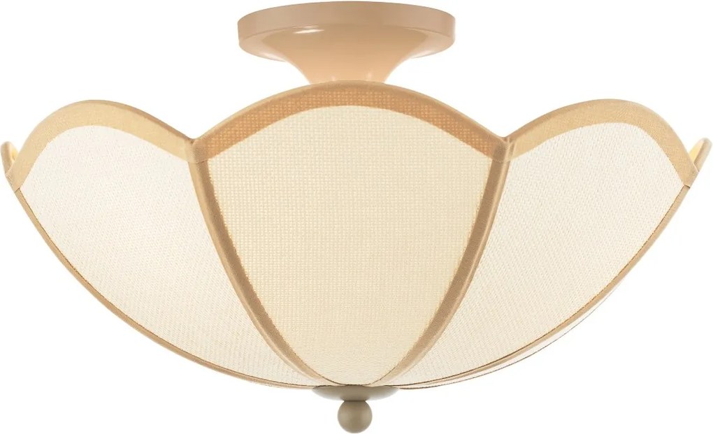 Dar Lighting skandináv mennyezeti lámpa giuliana világos fa taupe dargiu5329