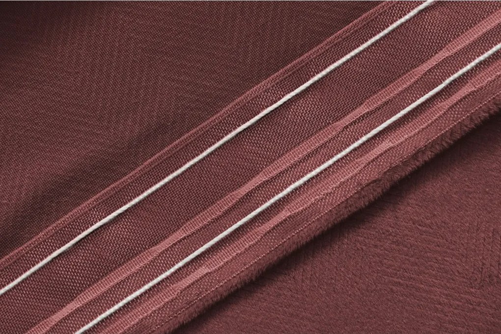 Sötétítő függöny ELVIO VELVET 140x250 cm, antik rózsaszín Felfüggesztés: Hullámos sínszalag