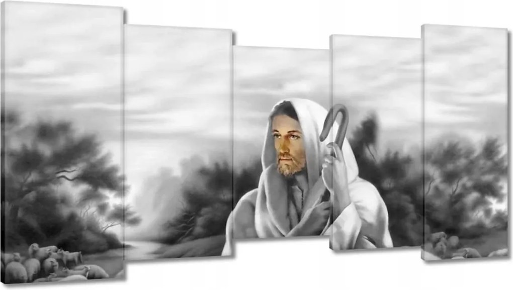 Festmények 150x80 A jó pásztor A juhász