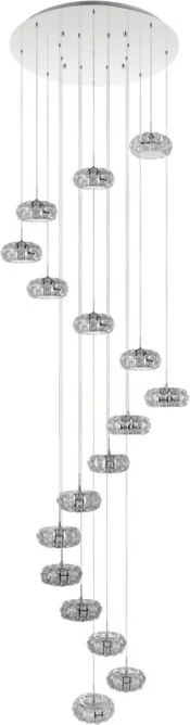 EGLO 39546 CORLIANO 1 Kristály Függesztett Lámpa LED IP20