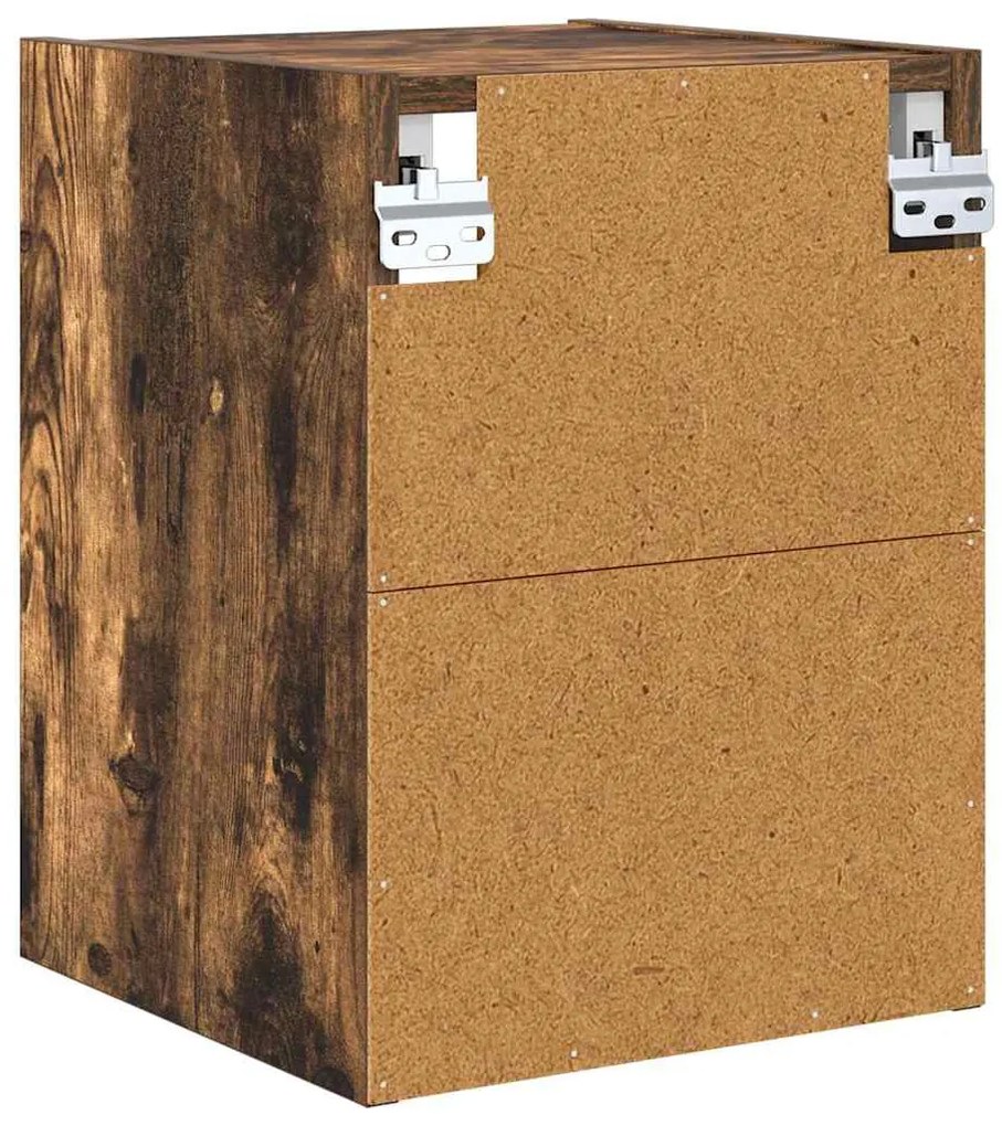 Függő szekrény Riga Füstölt tölgy 30 x 29,5 x 40 cm Faanyag