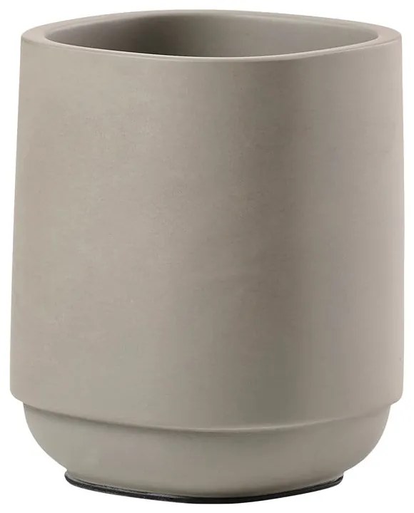 Bézs beton fogkefetartó pohár Time – Zone