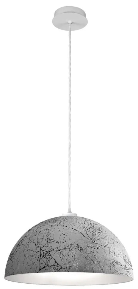 Kolarz A1339.31.Wm.VinAg/50 - Csillár zsinóron CULT 1xE27/100W/230V átm. 50 cm ezüst