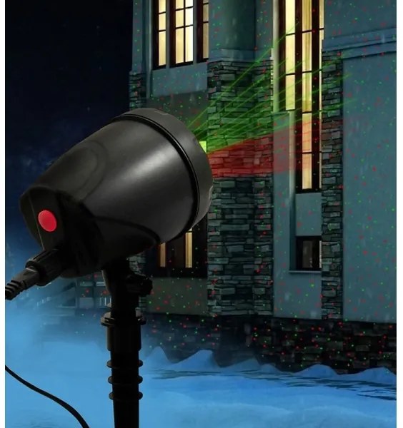 LED Kültéri lézer projektor LED/5W/230V IP44