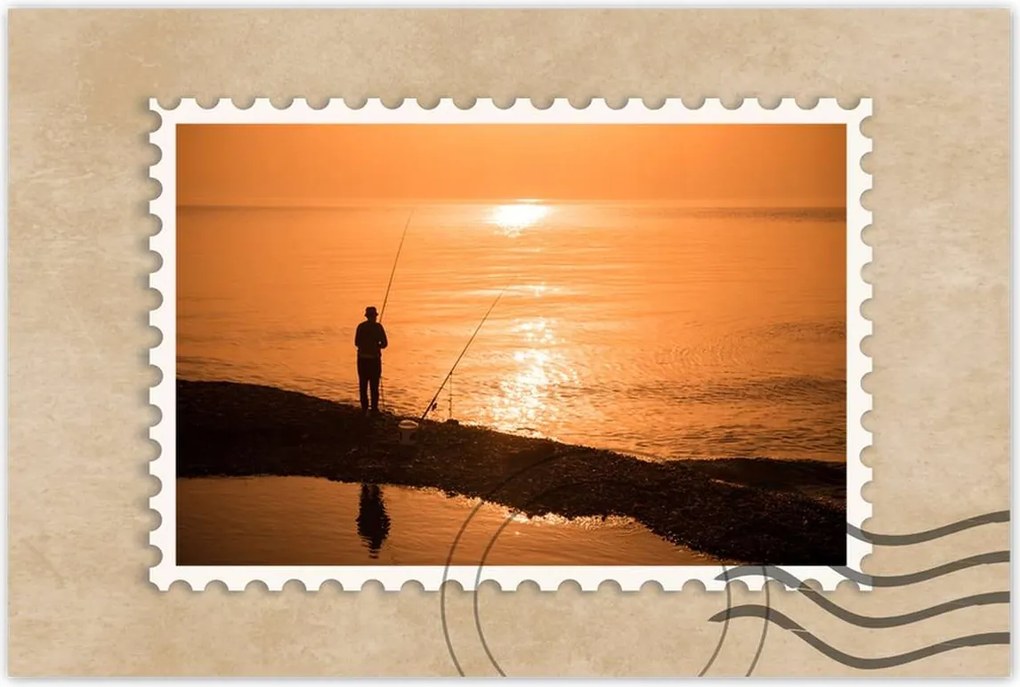 Poszterek 120x80 Fél naplemente