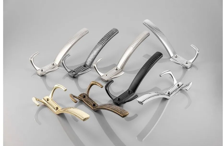 Fogas fém, K23-A0, kalaptartós, króm