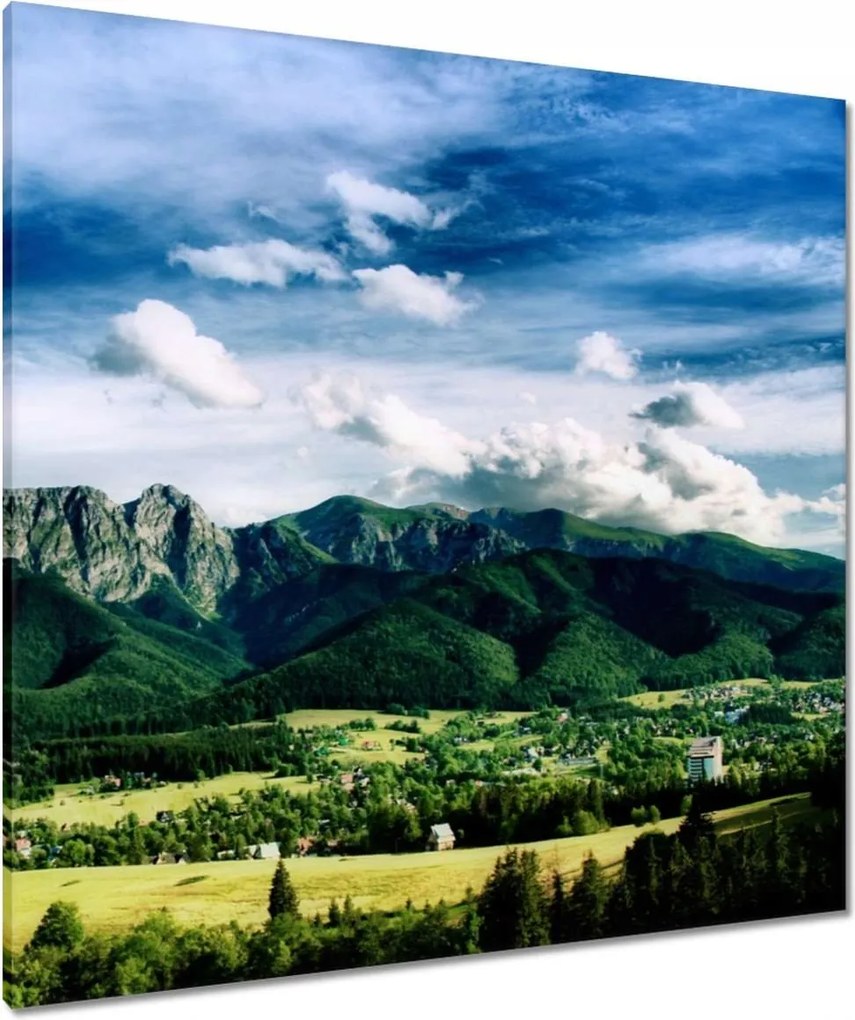 Vászonkép 90x90 Tátra Panoráma Tájkép