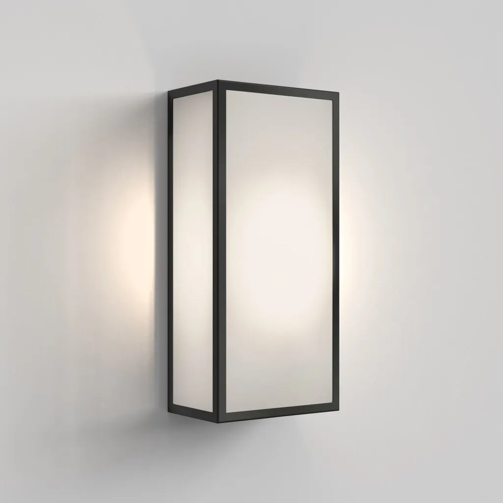 ASTRO LIGHTING 1183030 MESSINA Modern Kültéri Fali Lámpa Fekete E27 IP44