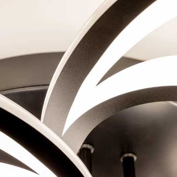 Brilagi - LED Dimmelhető felületre szerelhető csillár TWIST LED/125W/230V 3000-6500K + távirányító