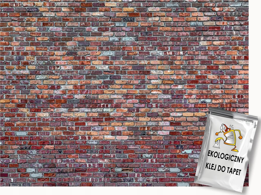 Fotótapéta Flizelina Tégla szerkezet Fal Beton utánzat 350x250 ragasztó