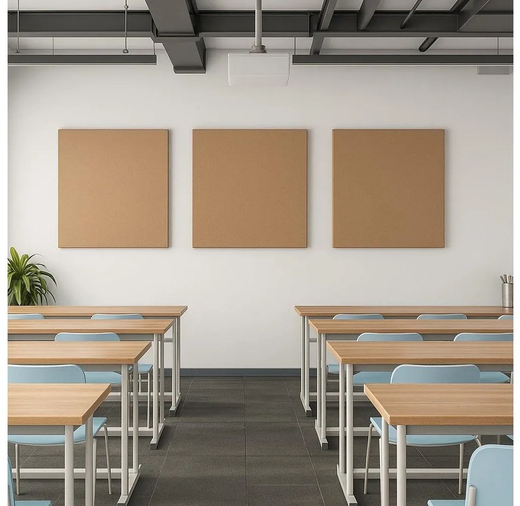 Akusztikus panel SILENCE 58x58 cm bézs