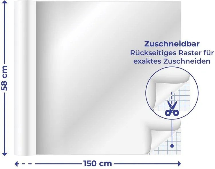 Tükör matrica 58x150 cm – Wenko