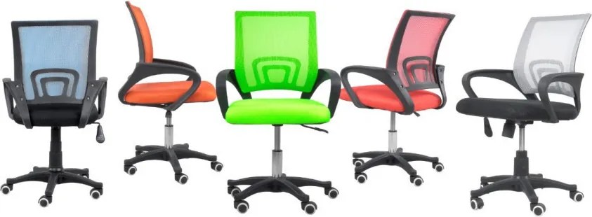 Forgó gyerek irodai szék, Moris, szövet, szürke