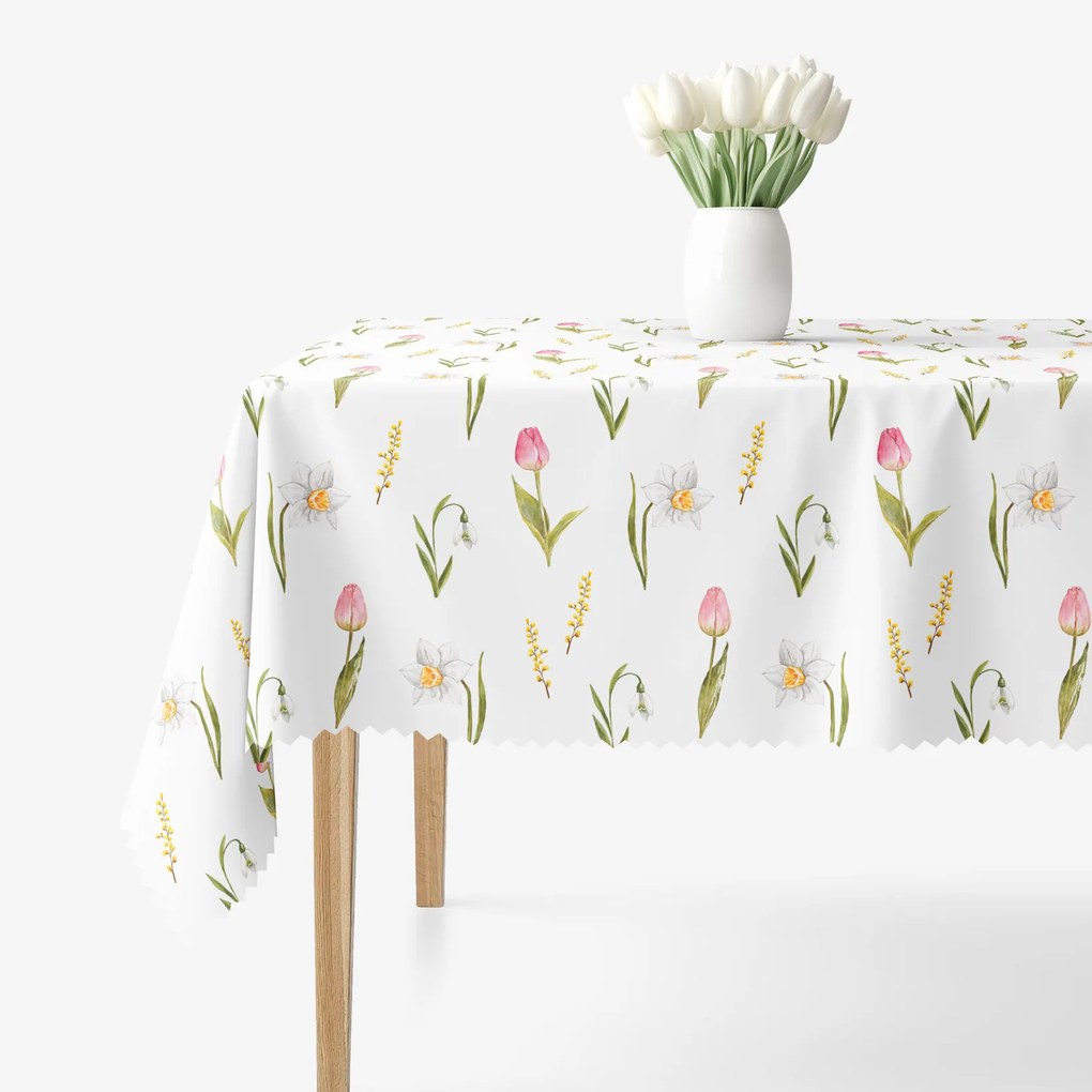 Goldea teflonos asztalterítő - a tavasz érintése 120 x 140 cm