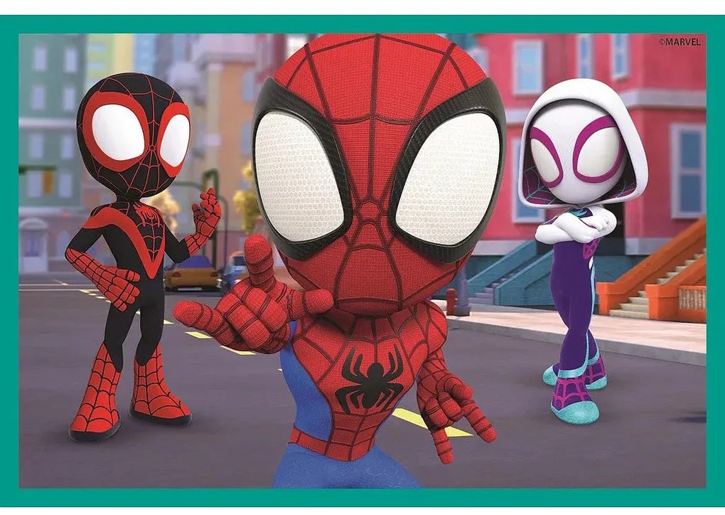 Pókember Spidey mesekocka 6 db-os Clementoni