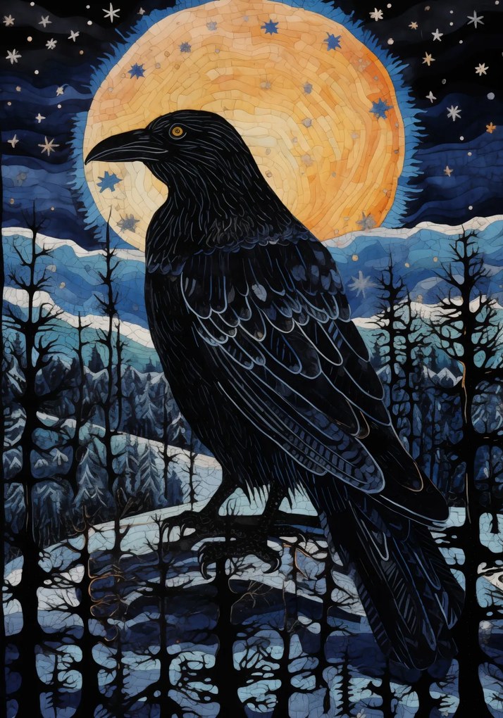 Poszter 70x100cm Hollófogó