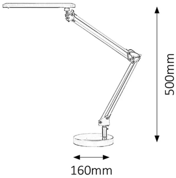 Rabalux 4408 - COLIN LED asztali lámpa LED/5,6W/230V