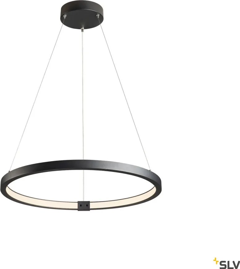 SLV 1002909 ONE Modern Led Függesztett Lámpa Fekete LED IP20
