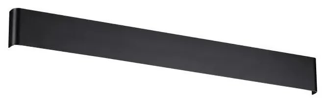 Ideal Lux - LED fali lámpa DELTA LED/30W/230V 3000K 83 cm CRI 90 fekete