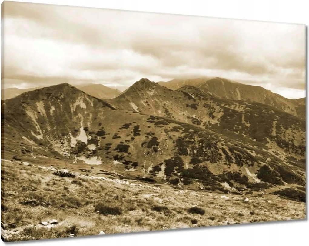 Képek 100x70 Tátra Lengyel hegyek Kilátás