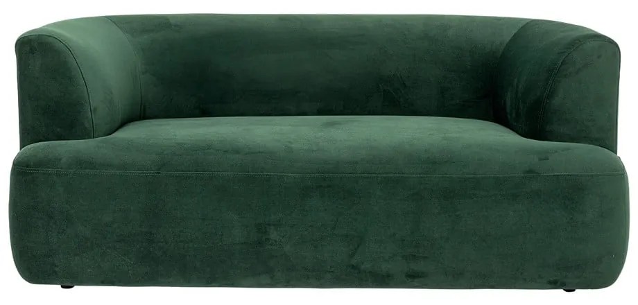 Zöld bársony kanapé 166 cm Morgan – Bloomingville