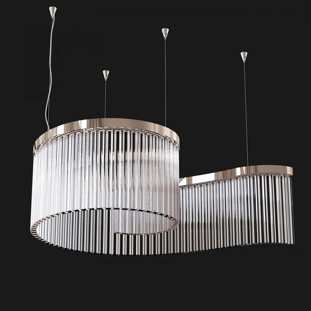 ITALAMP 728-100 Modern Függesztett Lámpa LED IP20