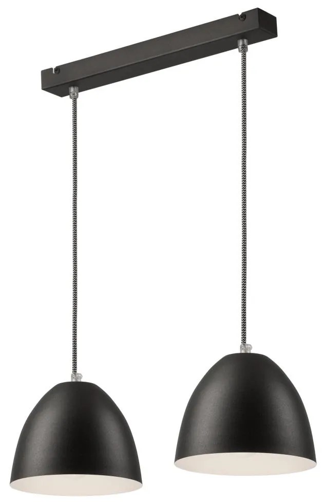 Csillár zsinóron LIVIA 2xE27/60W/230V