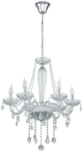 Eglo 39099 - Csillár BASILANO 1 6xE14/40W/230V