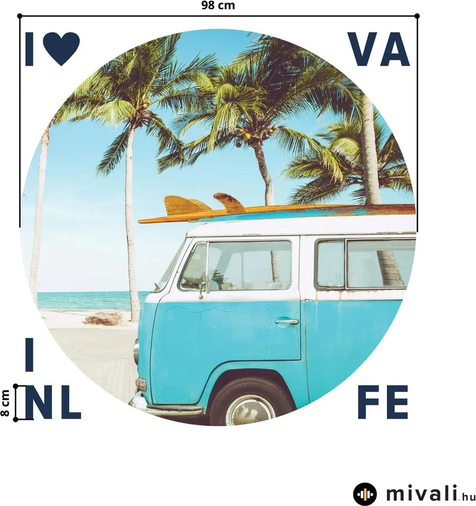 Falmatricák - Van felirattal