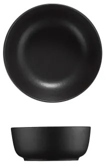 24 darabos étkészlet fekete/porcelán